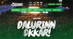 Desktop Screenshot of dalurinn.is